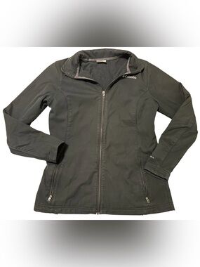 Columbia Women's Black Full-Zip Utility Softshell Jacket